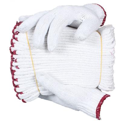 China Promotional Products Breathable White 100% Organic 600g Gloves Anti-Slip for sale