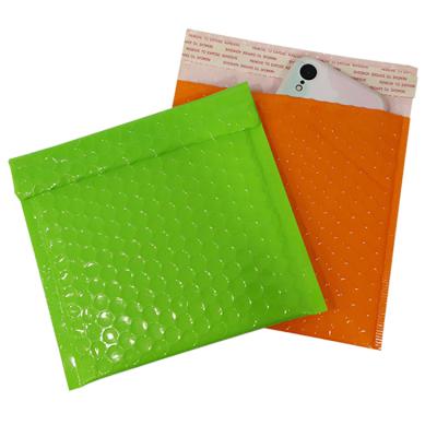 China Custom Strong Adhesive Glue Bubble Mailer With Logo Self Seal Holographic Mailing Mailing Padded Envelope 4*8 for sale