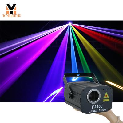 China 2020 Hot Sale RGB 1W 2W Stage Christmas Models 1900 Laser Light Small Size Laser Show Light Projector for sale