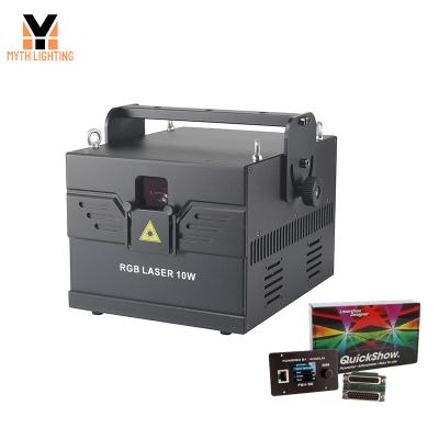 China Stage Pangolin FB4 10W 40KPPS RGB Animation Programmable Integrated Full Color Laser Light for sale