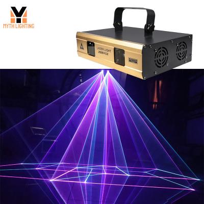 China Stage factory price 15kpps 2 rgb head animation laser lights for night club for sale