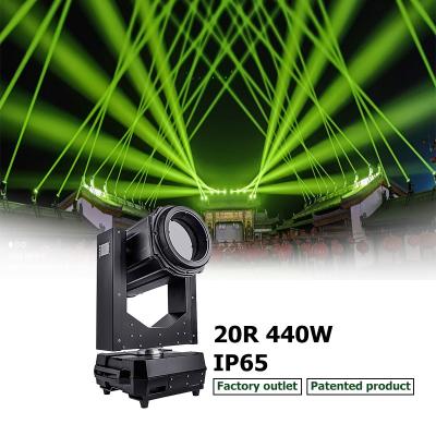 China Stage Sky Rainproof Outdoor Narrow Beam Moving Head Light IP65 20R 440W For Concert Park Exhibition for sale