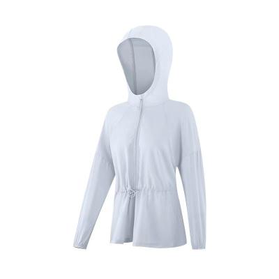 China Quick-Drying Long Sunscreen Sports Jacket Yoga Tops Summer Long Sleeve Breathable UV Fitness Running Clothes for sale