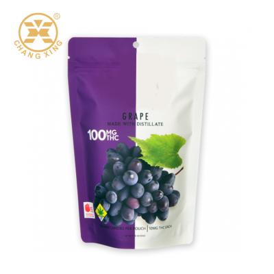 China Safety Doy Plastic Stand Up Bag With Zipper For Organic Dried Strawberries Packaging Pouch Fruit Chips Dry Bags for sale