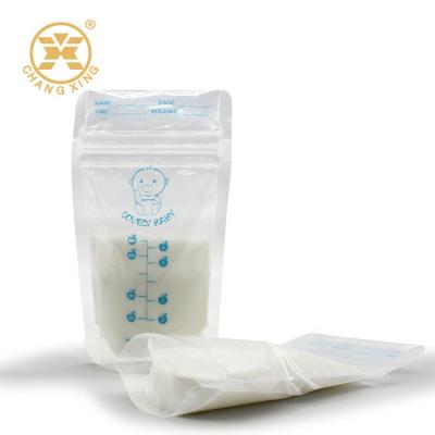 China Barrier Breastmilk Storage Bag Food Plastic Bag Leak Proof Smell Proof Ziplock Bag Resistant G for sale