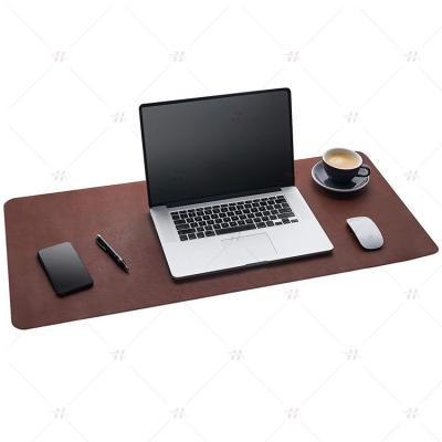 China Office Guangzhou Supplier Factory Customized Color Office PU Leather Desk Mat for sale