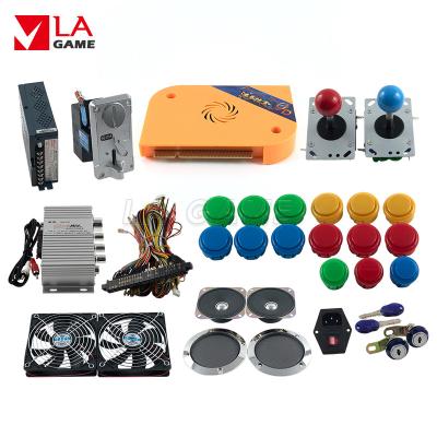 China pandora's box 9d 2222 in 1 pandora's box arcade cabinet 30mm sanwa diy type arcade buttons seimitsu joystick for 2 players LAS-PD515 for sale