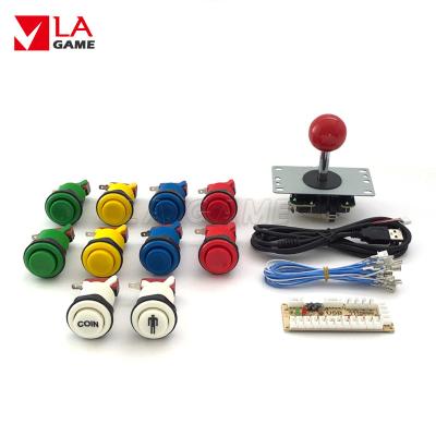 China 1 Player Diy Kit Delay Zero Encoder To Type The Best Buttons Arcade PC Rasberry pi Electronic Game Happ Joystick LAS-UE103 for sale