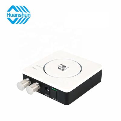 China CATV CATV Mini Indoor FTTH CAG Double Output RF 2*78dBuv Fiber Optic Receiver for sale