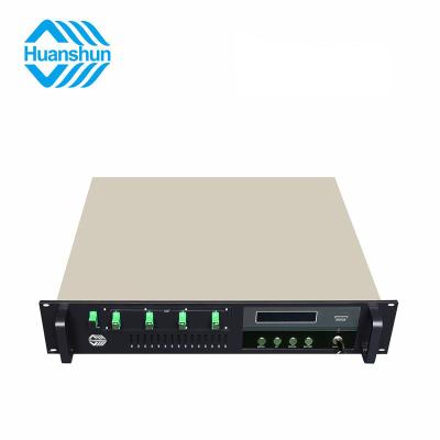 China FTTH CATV EYDFA 1550nm 4 port 16-22/23-24dB EDFA JDSU laser signal to directly home Edfa fiber optic amplifier for sale