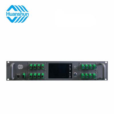 China CATV System EDFA 1550nm Optical Amplifier 16 Port 16-23dbm Output With WDM for sale