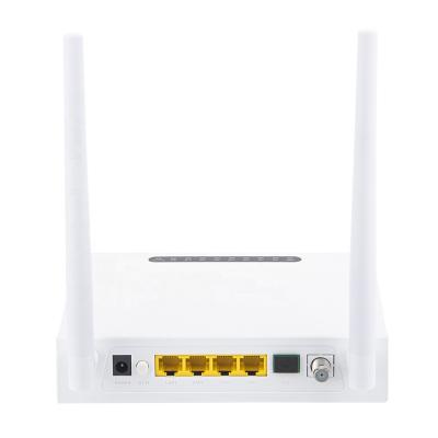 China FTTH Wifi and Epon Router ONU ZTE Chipset Fiber Optic Network Gpon 1GE 3FE WIFI CATV XPON ONU 1G3F+WIFI+CATV ONU ZTE Chipset ONU for sale