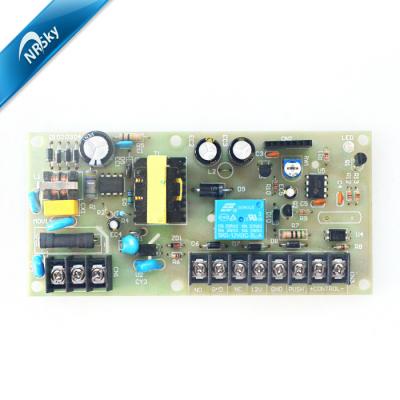 China FR4 110-240 VAC Input Output 12V Switching Access Control Power Supply SMPS Panel for sale