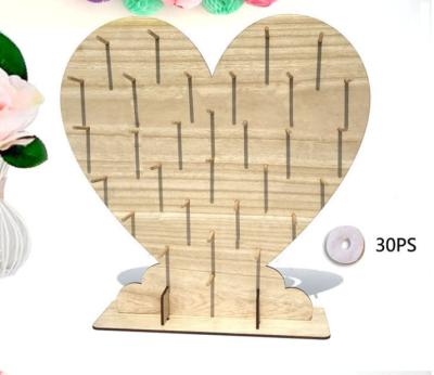 China Eco Friendly Amazon Top Selling Wooden Wall Customize Donut Racks for sale