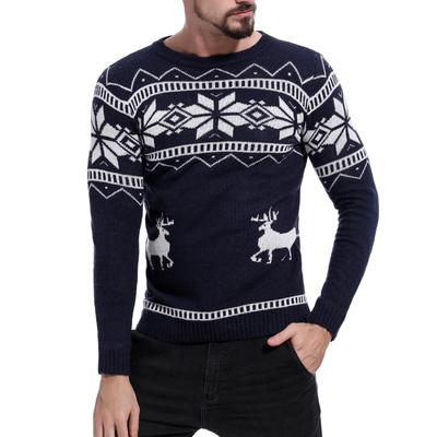 China Animal Copy Santa Unisex Ugly Christmas Sweater Of The Hg Anti-pilling High Quality Fancy Men's Pullover for sale