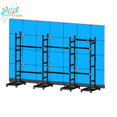 China Attractive led screen stage truss outdoor led display screen wall ground support truss system for led displays for sale