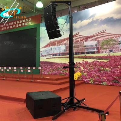 China Cheap Event Factory Price Truss Lift Tower Crank Crank Stand For Event Lighting Truss for sale