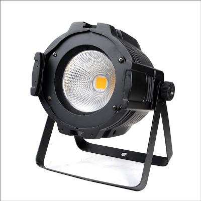 China 2 Warm White 100W Event COB LED Par Light 2 White And Cold White In 1 LED Par Stage Light for sale