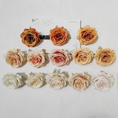 China Factory Wholesale Price Artificial Flower Peony Silk Large Heads For Wedding Decoration for sale