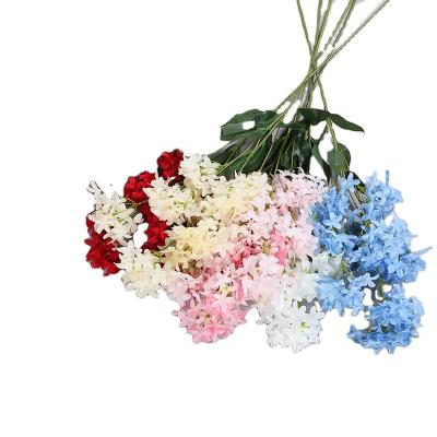 China Factory supply widely used high quality single stem eco-friendly material hot selling cruciform silk flower for sale