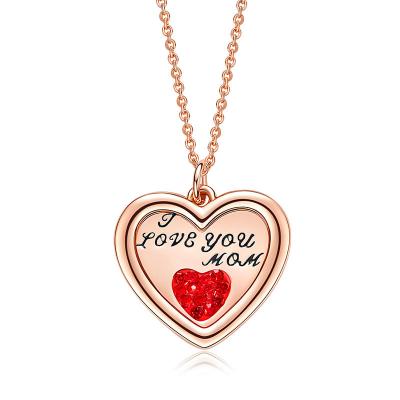 China CLASSIC Fashion Jewelry Copper Mom Mother's Day Necklace I Love You for sale