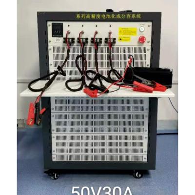 China 8/40/64/80/256/512 4 Channel 50V30A Battery Cell System Age Tester Instrument/Package Test Equipments for sale