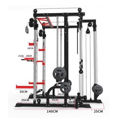 China Indoor The Latest Models Bodybuilding Functional Trainer Machine Blacksmith Machine In 2021 For Home Use for sale