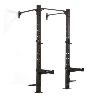 China New Universal Smith Machine Folding Squat Rack Barbell Strength Training Exercise Equipment for sale