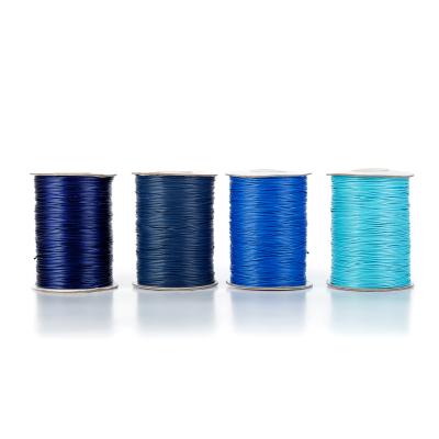 China 2.0mm/45 Yards Colorful Waxed Strings Yarn String Viable For Beading Project Jewelry Diy Jewelry Making Jewelry for sale