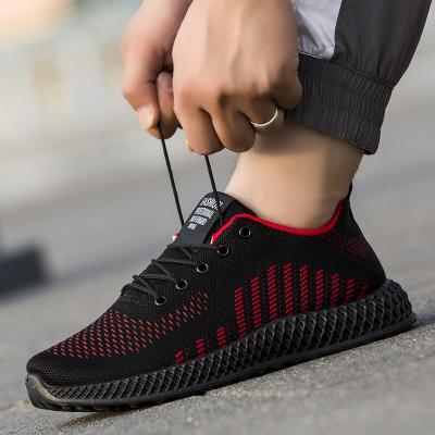 China New Design Man Shoes Fashion Men's WALKING SHOES STRIPING To Mesh Sports Shoes for sale