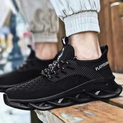 China STRIPE WALKING SHOES 2020 new style canvas lace sport cheap shoes for men for sale