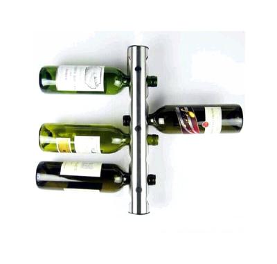 China High Quality Minghou Convertible Factory Wall Mount Metal Wine Rack for sale