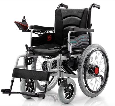 China Aluminum Materials Electric Wheelchair Powered By Battery Charger And Mobility for sale