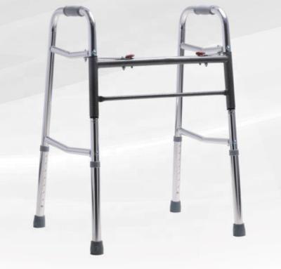 China Lightweight Hot Sales Folding Adjustable Aluminum Medical Walker Stick For Elderly for sale