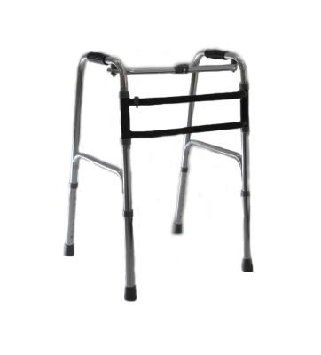 China Hospital / Home Lightweight Standing Aluminum Frame Folding Elder Walker for sale