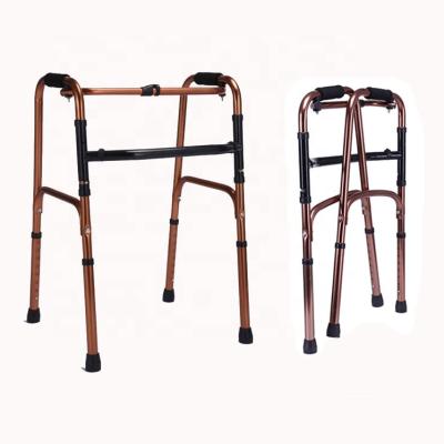 China Lightweight/Foldable/Adjustable High Quality Walking Aluminum Walker Stance Lightweight Frame Aid For Elder for sale