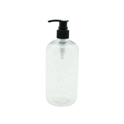 China BEAUTY PACKAGING High Grade Pet Frosted Amber Pink Biodegradable Plastic Shampoo Pump Bottle for sale