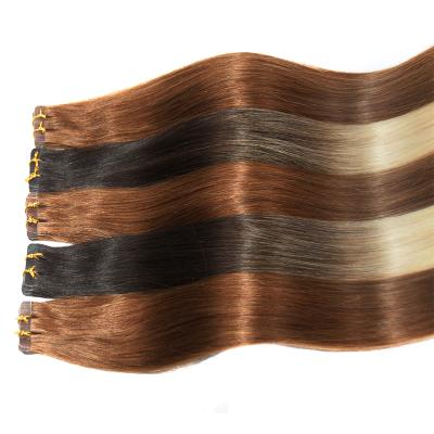 China Kinky Curl 10A Grade Wefted Kinky Curly Double Sided 22 Inch Raw Invisible Indian Hair Tape In Extensions Virgin Hair for sale