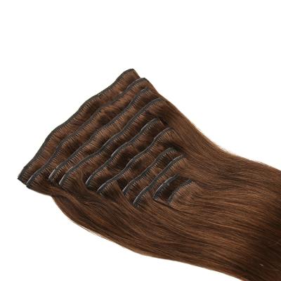 China Wholesale Hot Selling Cheap Natural Remy Seamless Brazilian Curly Curly Clip In Hair Extensions Hair For Black And White Women for sale