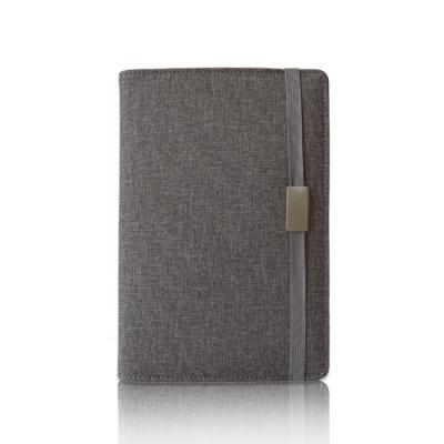 China 2021 Hardcover New Arrival A5 Writing Binder Notebook Powerbank For Notebook Diary for sale