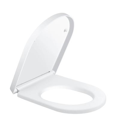 China OEM/ODM Toilet Seat Manufacturer Modern Soft Close Universal Size PP Custom Hinge System for sale