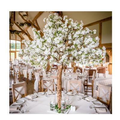 China Artificial Tree Wedding Outdoor Cherry Blossoms Plastic Cherry Blossom Tree Centerpiece Decoration CLASSIC Artificial Flowers for sale