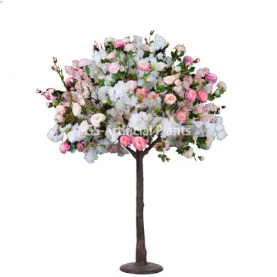 China Minimalist Home Decor Wedding Centerpieces Artificial Cherry Blossom Tree for sale