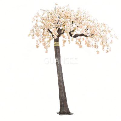 China Eco-friendly Materials 2.5m Arched Plant Artificial Tree Decoration Indoor Cherry Blossom Tree Arches for sale