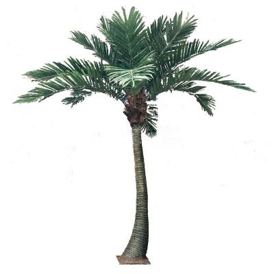 China New Fashion CLASSIC Indoor Mall Decoration Artificial Tall Coconut Palm Tree for sale