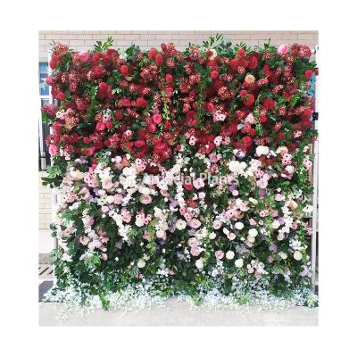 China Modern Cafes and Moden Cafes Wedding Supplies Flower Wall Backdrop Other Decorative Flowers and Plants Artificial Flower for sale