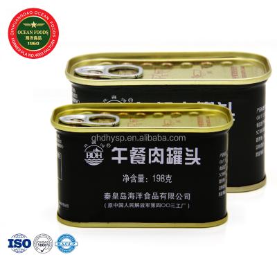 China No Artificial Colors Ready Made Pork Canned Lunch Meat for sale