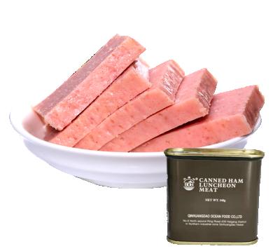 China No Artificial Colors Ready Made Squares Canned Ham Luncheon Meat for sale