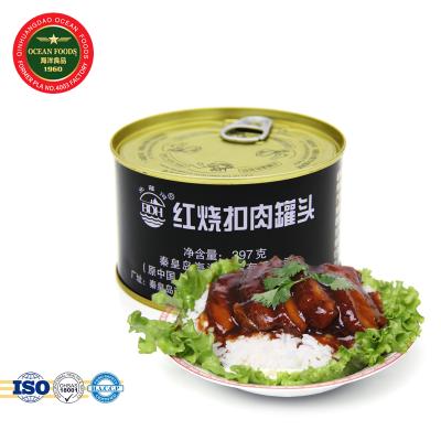 China Artificial Color Did Not Slice Cooked Pork Canned Meats for sale