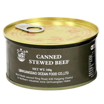 China Canned Canned Meat Cooked Braised Beef Beef Can for sale